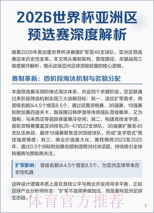 2026年世界杯赛事数据深度解析 2026年世界杯赛事数据深度解析